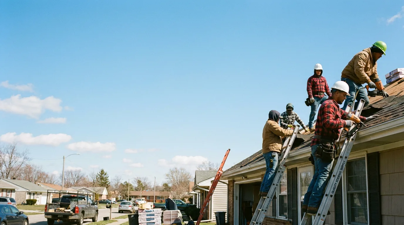 Roofing in Van Dyne, WI near me